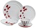 Kitchen & Housewares : Mikasa Pure Red Fine China 5-Piece Place Setting, Service for 1