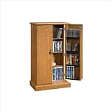 Sauder Orchard Hills Multimedia Storage Cabinet Carolina Oak