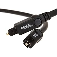 AmazonBasics Digital Optical Audio Toslink Cable, 6 Feet