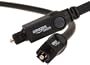 AmazonBasics Toslink Digital Audio Optical Cable (6 Feet/1.8 Meters) [Amazon Frustration-Free Packaging]