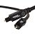 Amazonベーシック TOS-Link(トスリンク) デジタルオーディオ オプティカルケーブル 1.8m