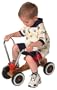 A Tot's Push-along Version of the Traditional Tricycle