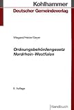 Ordnungsbeh�rdengesetz Nordrhein-Westfalen