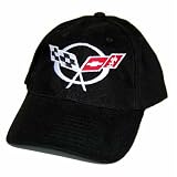 Corvette C5 Black Twill Hat