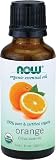 Now Foods Organic Orange Oil, 1-Ounce (Pack of 2)