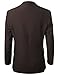 MONDAYSUIT Mens Two-Piece Slim-Fit Solid Two-Button Blazer Jacket & Trouser Set