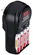 Pentax Rapid Charger w/4 AA 1,800mAh Batteries