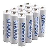 SANYO NEWEST VERSION RECHARGE 1800 TIMES eneloop AAA Ni-MH Pre-Charged Rechargeable Batteries X 12 batteries ~ Sanyo