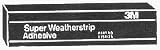 3M Black Super Weatherstrip Adhesive (5 oz. tube)