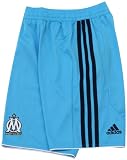 Adidas OM A Sho Y - Short OM ext�rieur football gar�on - Bleu - 14 ans