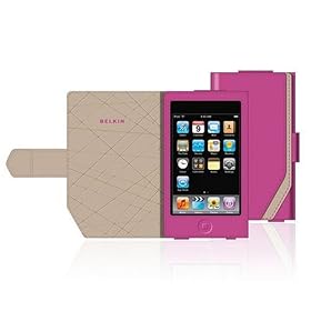 Belkin Ipod Touch 2G leather folio, V4, Pink