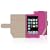 Belkin Leather Folio Case for New 2G iPod Touch, Pink / Grey