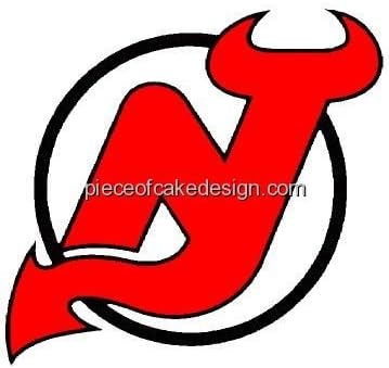 NHL New Jersey Devils Edible Image