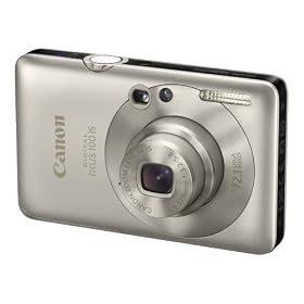 Canon Digital IXUS 100 IS Digital Camera - Silver (12.1 MP, 3.0x Optical Zoom) 2.5