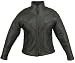 Womens Braided Front and Back Women's Leather Jacket