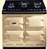 AGA Six-Four Series A64DSI 39 Cast-Iron Dual Fuel Range with Manual Clean, 6 Sealed Burners and Four Electric Ovens: Signature Colors