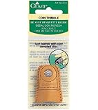 Clover Leather Coin Thimble