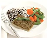 Herb Crusted Halibut w/White & Wild Rice & Snap Peas w/Carrots