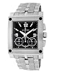 Le Chateau Men's Sports Chronograph Watch #5402M (Black Dial)