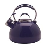 KitchenAid Gourmet Essentials 2-Quart Porcelain Tea Kettle in Willow Blue