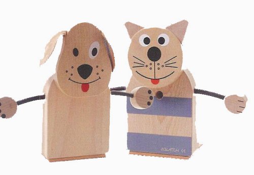 Childrens Toyshop  Toys : Dog and Cat bookends