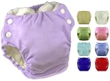 Swaddlebees Snap Pocket Cloth Diaper with Organic Velour