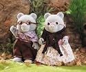 Sylvanian Families Grey Bear Grandparents