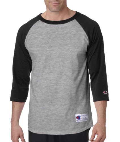 Champion Men's Raglan Baseball T-Shirt # T137