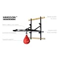 HANSSON.SPORTS Boxen Punchingball Speedball Set PRO verstellbare Plattform