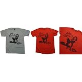 Obey: Record Girl Shirt-red/l