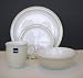 Kitchen & Housewares : Denby Linen 4 Piece Boxed Tableware Set
