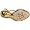 Jessica Bennett Women's Gemma Sandal,Gold,8 M