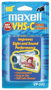 Maxell VHS-C Dry Head Cleaner (VP-202)
