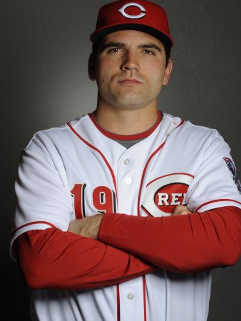 Cincinnati Reds Photo Day, GOODYEAR, AZ - FEBRUARY 20: Joey Votto Photographic Poster Print by Rob Tringali, 9x12
