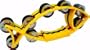 Basic Beat Large Fish-Shaped Tambourine