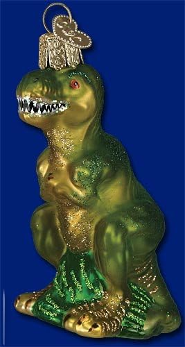 T REX Tyrannosaurus Rex Dinosaur Ornament Old World Christmas NEW IN BOX