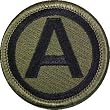 3rd Army Subdued Shoulder Sleeve Insignia