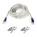 Belkin 7FT RJ11M/RJ11M 100Mbps Snagless Hi-Speed Internet Modem Snagless Cable (Ice)