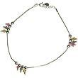Ankle Jewelry Anklet Bracelets Pair 15 Grams 10.25 inches (gnklt006)