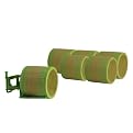 Learning Curve Brands 1:16 John Deere Round Bale Mover Set
