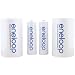 Sanyo eneloop "D" Spacer Kit - Battery 2 x AA NiMH