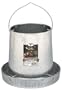 Miller 9112 12lb. Galvanized Hanging Poultry Feeder