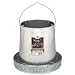 Miller 9112 12lb. Galvanized Hanging Poultry Feeder