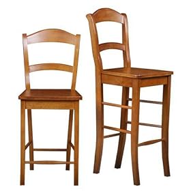 Click here to buy Carolina Cottage 30-Inch Walnut Venetian Stool by Carolina Chair & Table.