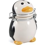 Boston Warehouse Penguin Hinged Storage Jar