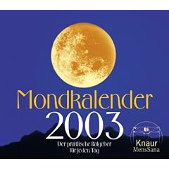 Kalender, Der Mondkalender 2003, Abrei�kalender