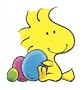 Baby Woodstock's Easter Eggs (Baby Snoopy)