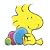 Baby Woodstock's Easter Eggs (Baby Snoopy)