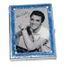 ELVIS PRESLEY JEWELED MEDIUM METAL BOX / CIGARETTE CASE