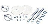 Mr. Gasket 1017 Hood Pin Kit 7/16 Torsion Clip